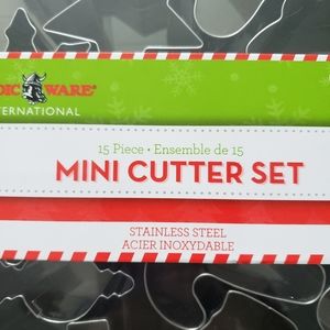 15 pc Christmas Cookie Cutter Set